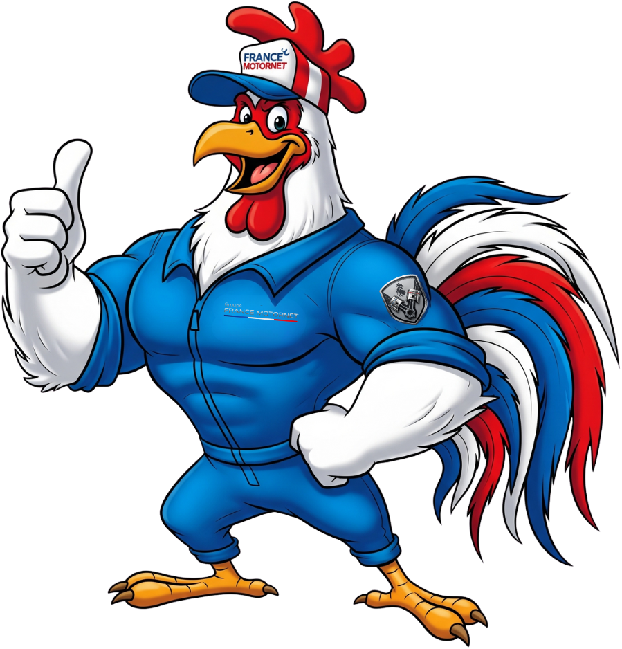 Mascotte du Groupe France MOTORNET.